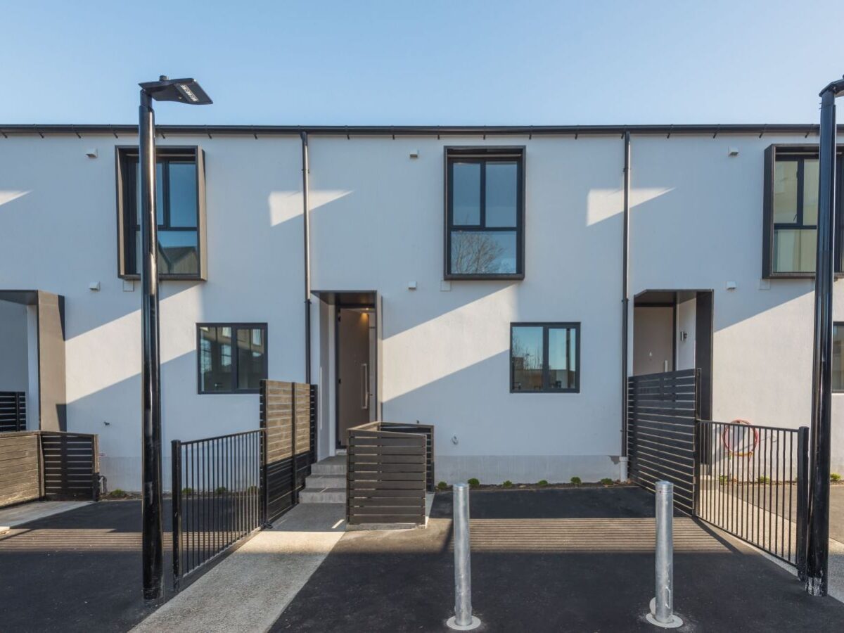 Salisbury Street residential build rear exterior 2