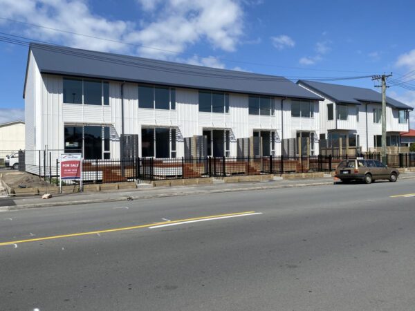 Seaview stage one residential development street view